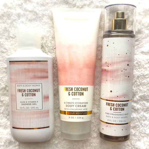 Bath & Body Works Other - Bath and Body Works Fresh Coconut & Cotton
